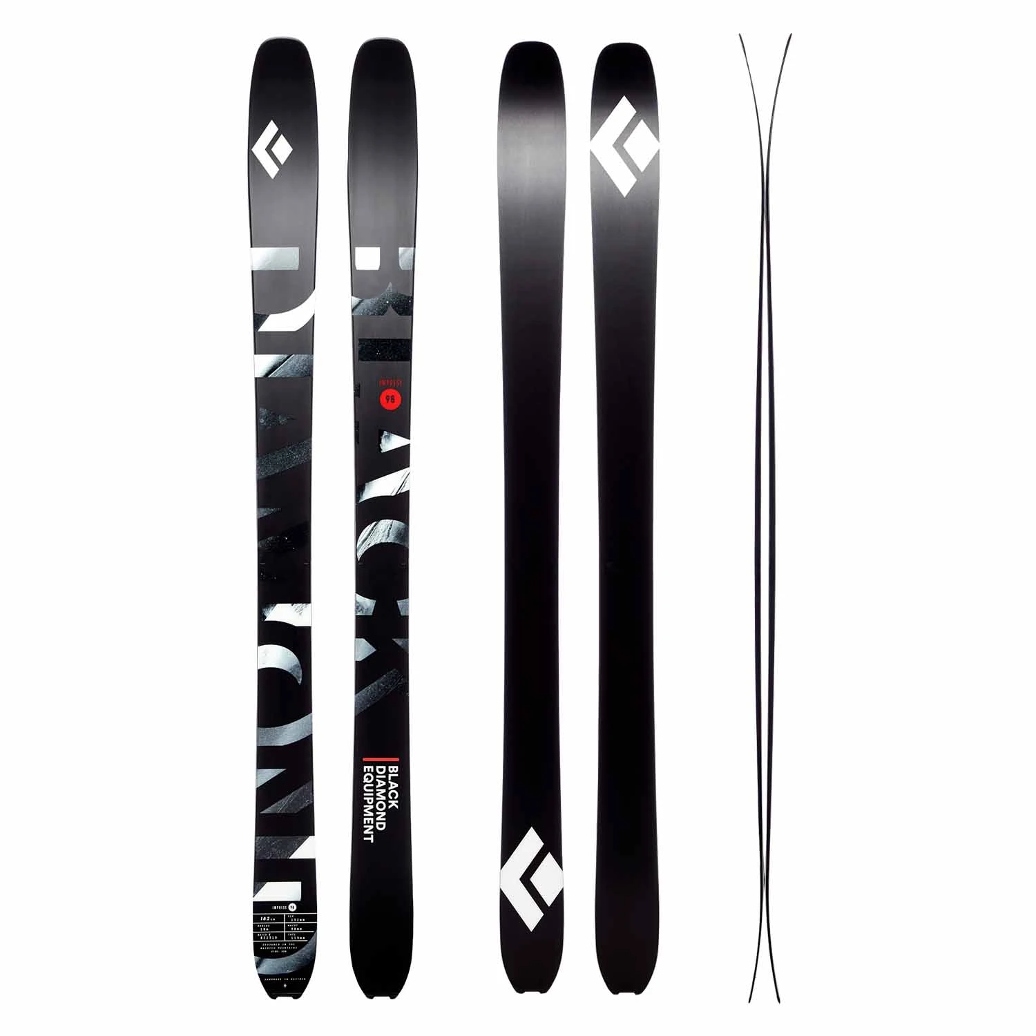 Black Diamond Impulse 98 Skis 1 Black Diamond Impulse 98 Skis
