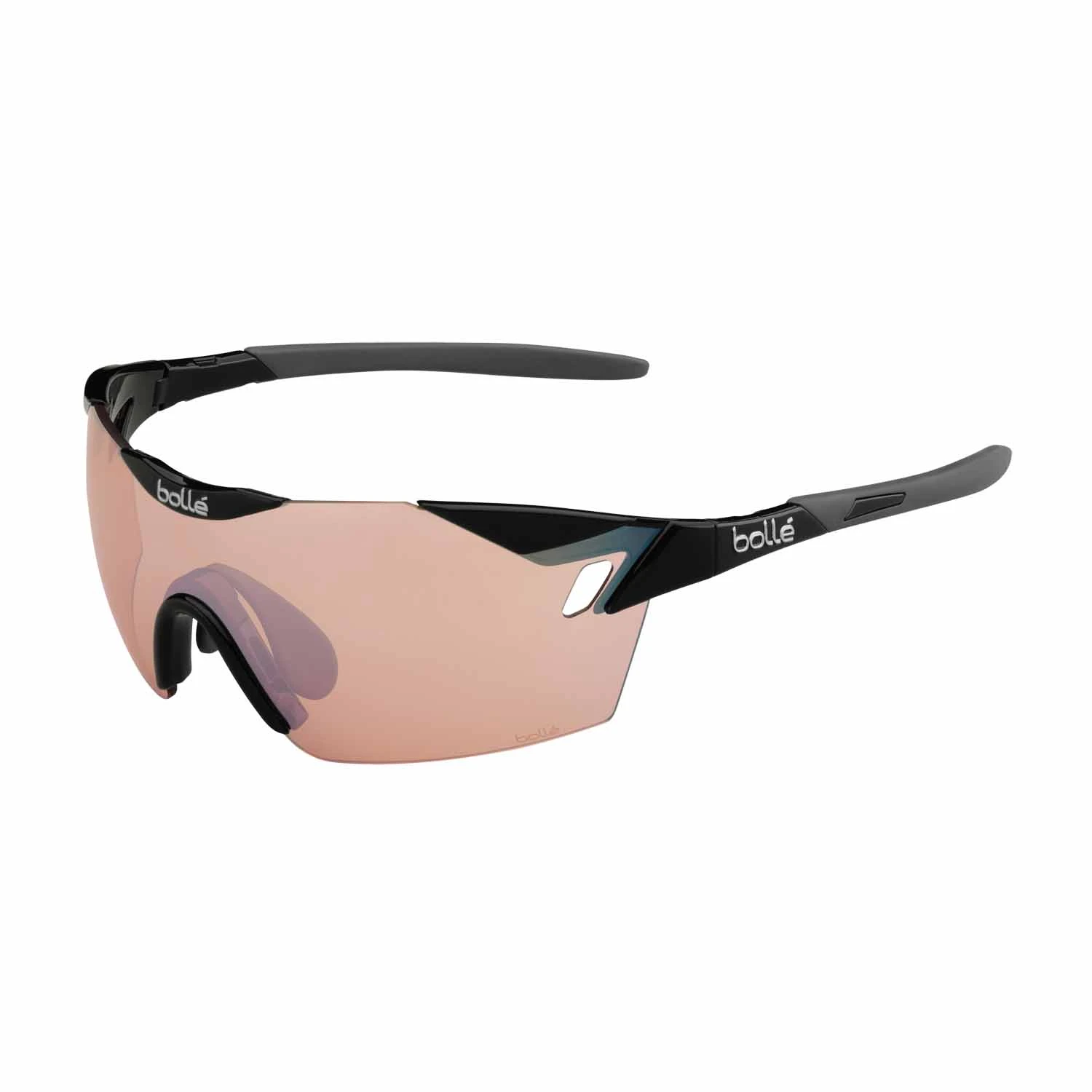 Bolle 6th Sense Shiny Black/Grey Photo Cycling Sunglasses 1 Bolle 6th Sense Shiny Black/Grey Photo Cycling Sunglasses