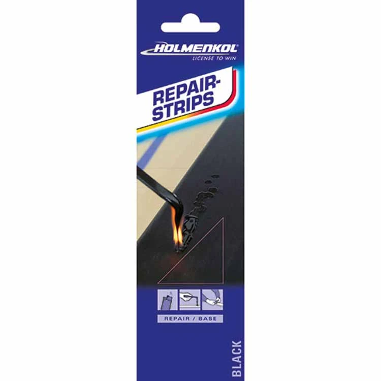 Holmenkol Ski And Snowboard Base Repair Strips Black 1 Holmenkol Ski And Snowboard Base Repair Strips Black