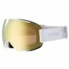 Head Magnify 5K Ski Goggles Gold + Spare Lens