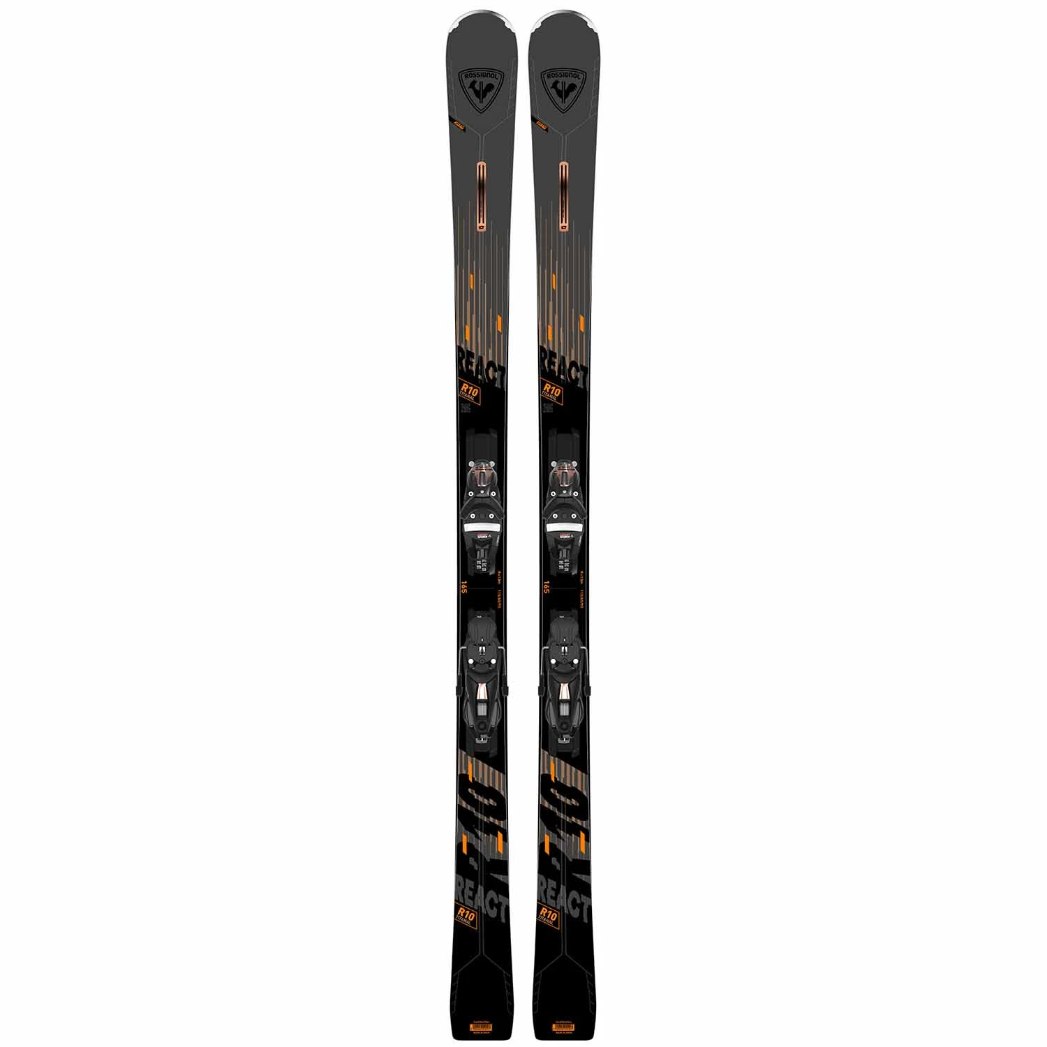 Rossignol React 10 Ti Ski With SPX 12 Konect GW Binding 1 Rossignol React 10 Ti Ski With SPX 12 Konect GW Binding