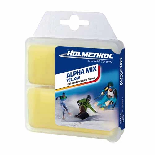 Holmenkol Alphamix Yellow Ski Wax 2 X 35g 1 Holmenkol Alphamix Yellow Ski Wax 2 X 35g