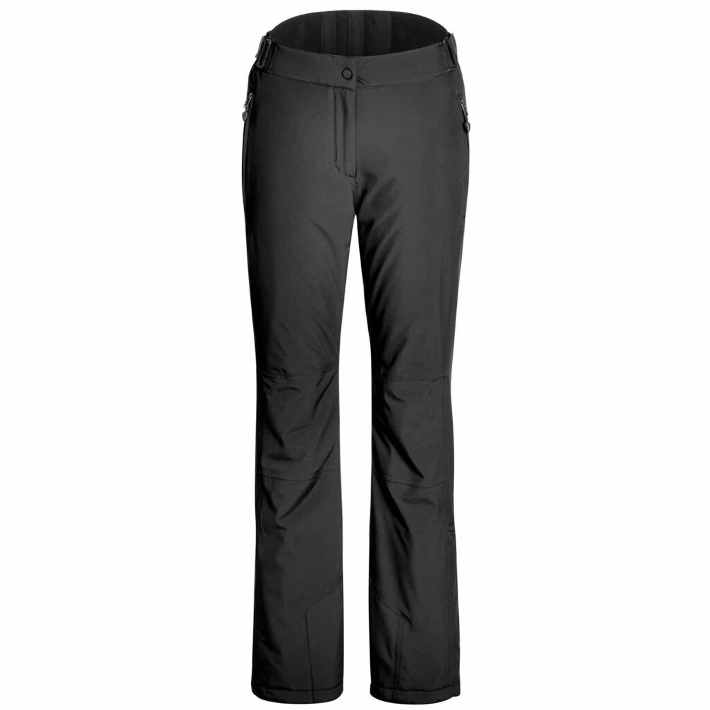 Maier Vroni Slim Short Leg Womens Black Ski Pant 1 Maier Vroni Slim Short Leg Womens Black Ski Pant