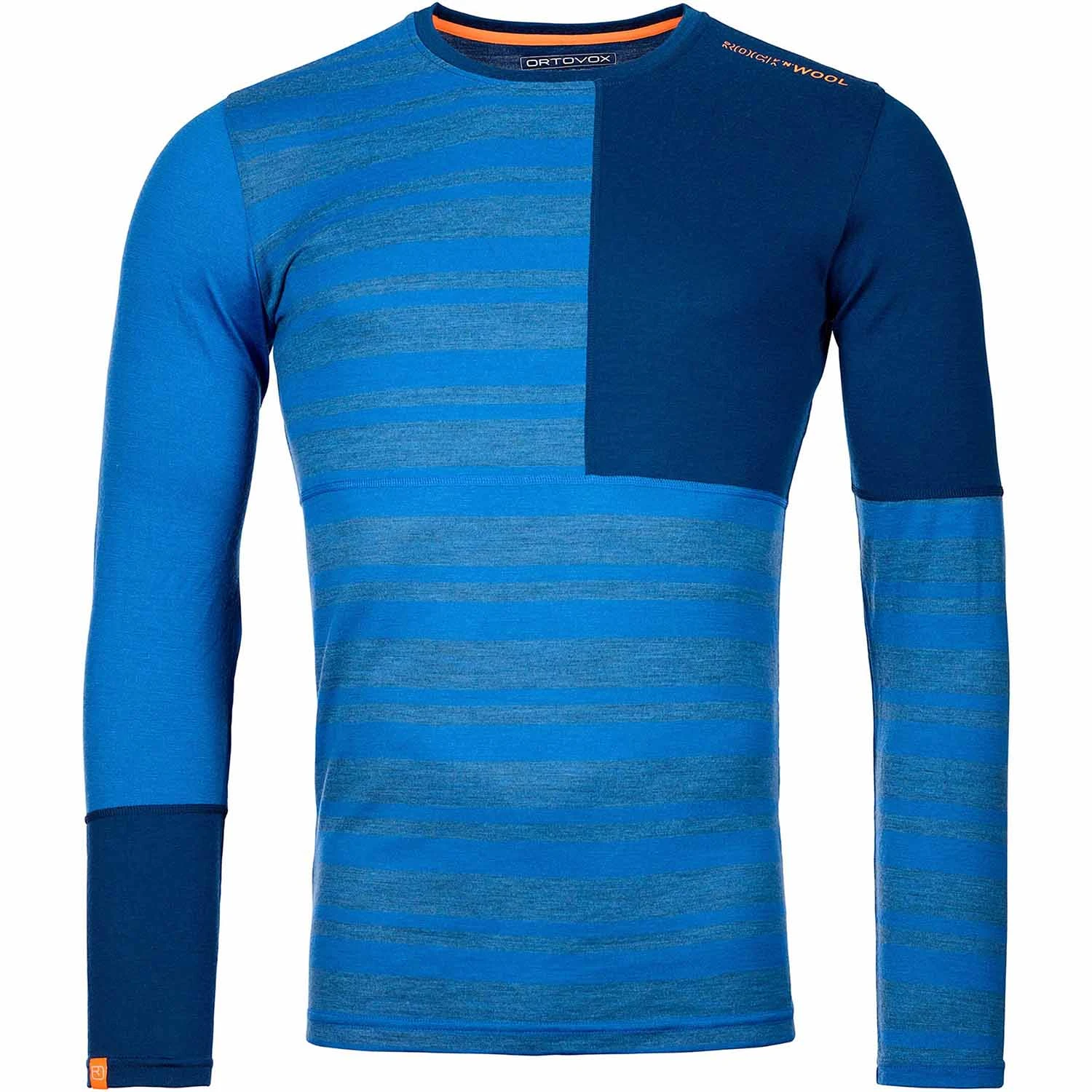 Ortovox 185 Rock'N'Wool Merino Long Sleeve Mens Thermal Top 1 Ortovox 185 Rock'N'Wool Merino Long Sleeve Mens Thermal Top